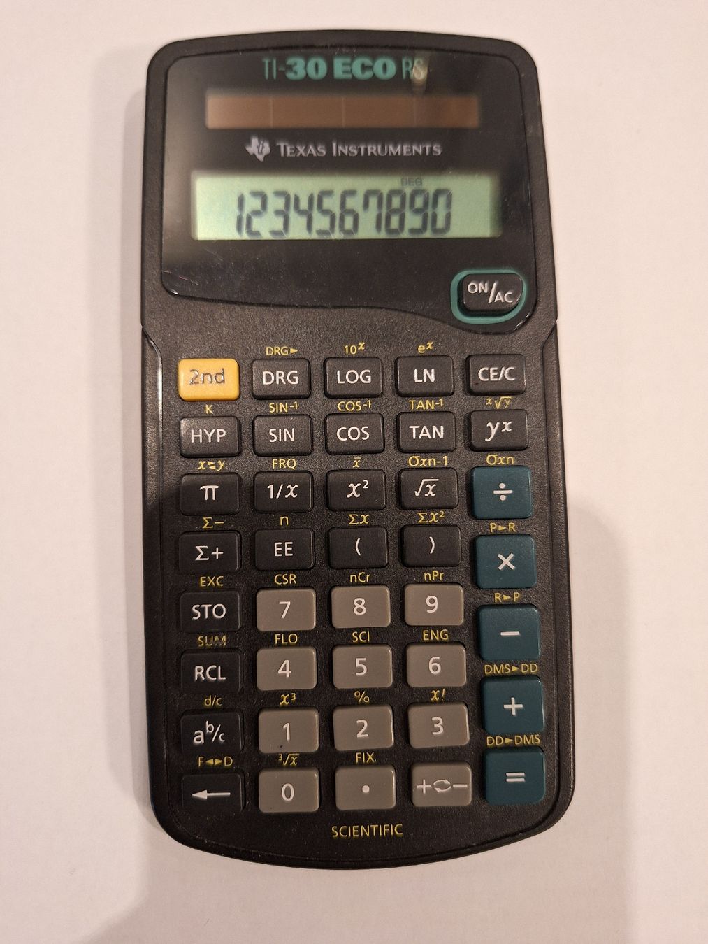 Texas Instruments Taschenrechner: TASCHENRECHNER - Texas Instruments TI-30 ECO RS – Gebraucht aus Steinhausen von togoraul123 1