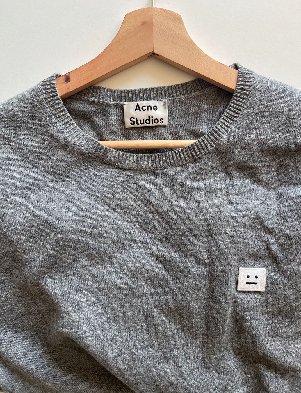 Acne Studios Top: ACNE STUDIOS 100% WOOL KNIT SWEATER - WOOL SWEATER – Usato da Genève venduto da shopjanru 2
