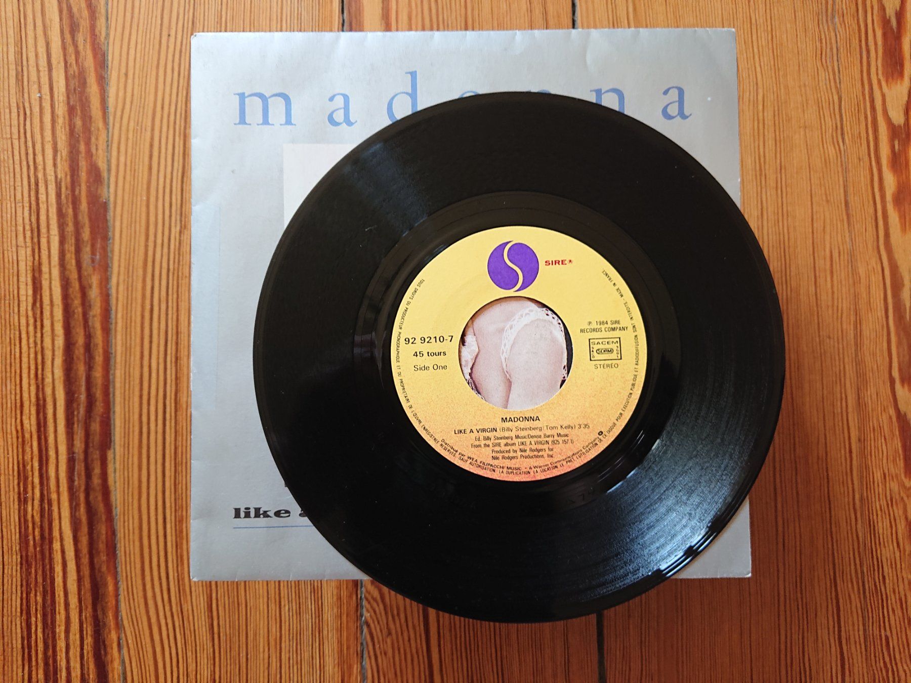 Dischi in vinile: MADONNA - Like A Virgin (Single, 1984) – Usato da Genève venduto da othhei 3