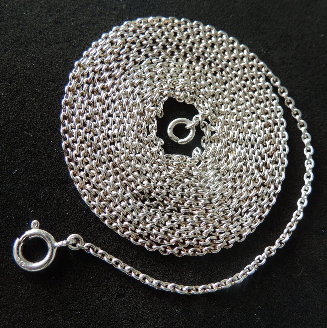 Ketten: Silber 925 Anker Halskette 150 cm / 2 mm – Gebraucht aus Waldenburg von schaller707