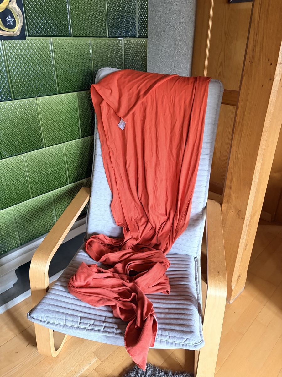 Moby Wrap Marsupi portabebè: Moby Wrap Tragetuch Orange 100% Baumwolle – Usato da Oberstammheim venduto da ede_686j