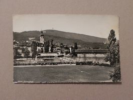 Karte Ansichtskarte Olten SO Strandbad Bad Brücke 1961