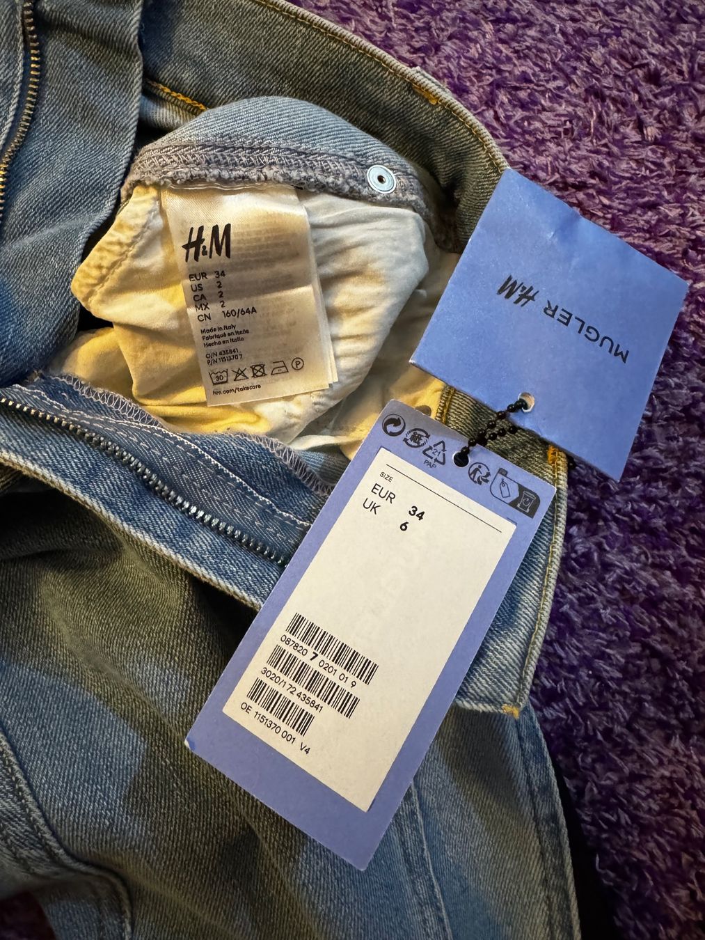 Mugler Anzüge & Kostüme: Mugler H&M Jeans S-M. New – Neu und originalverpackt aus Zürich von Privat4444 5