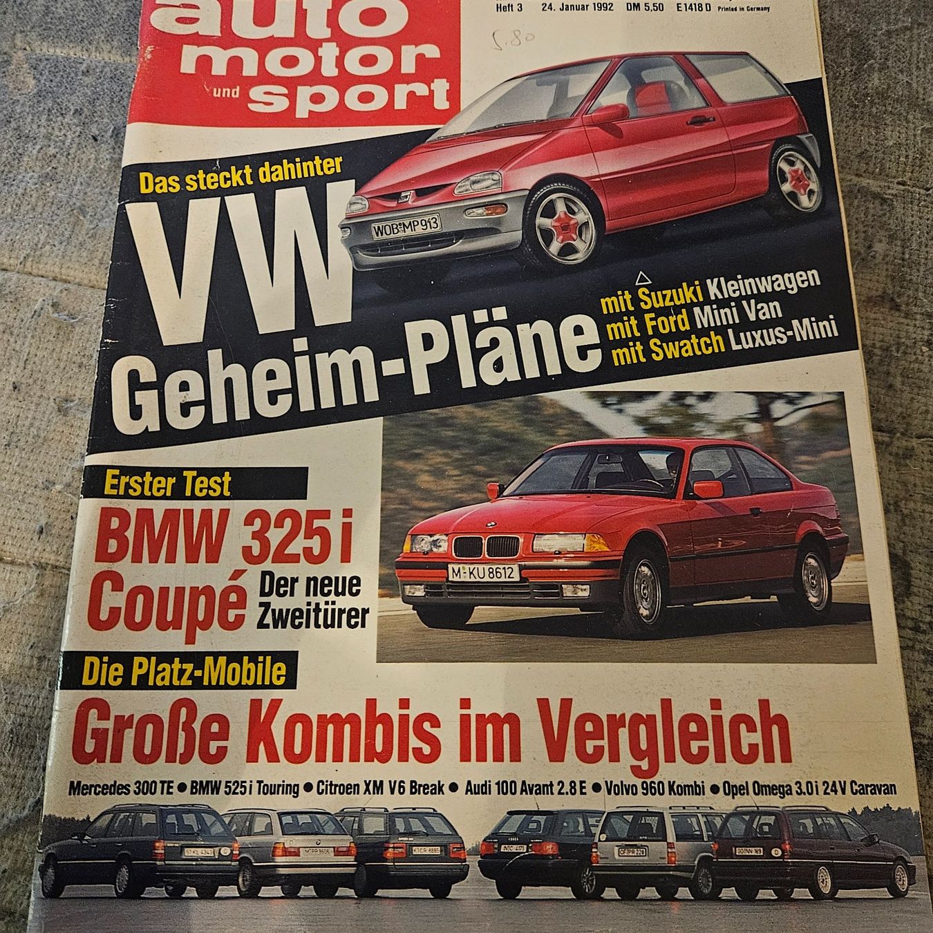 Mercedes-Benz Sonstiges Fahrzeugzubehör: AMS /92 BMW 325 525 Ti W124 400 E 300 TE 960 Omega 24V XM xb – Gebraucht aus Flawil von sr1_f6st