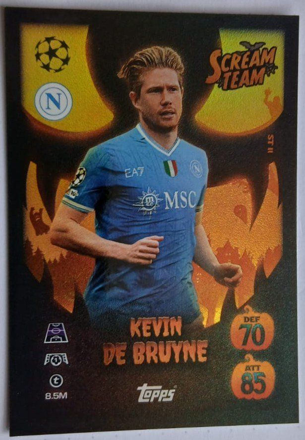 Topps Carte collezionabili: Toops CL Kevin De Bruyne /Scream Team) – Nuovo (secondo la descrizione) da Obergösgen venduto da tss_g2bj