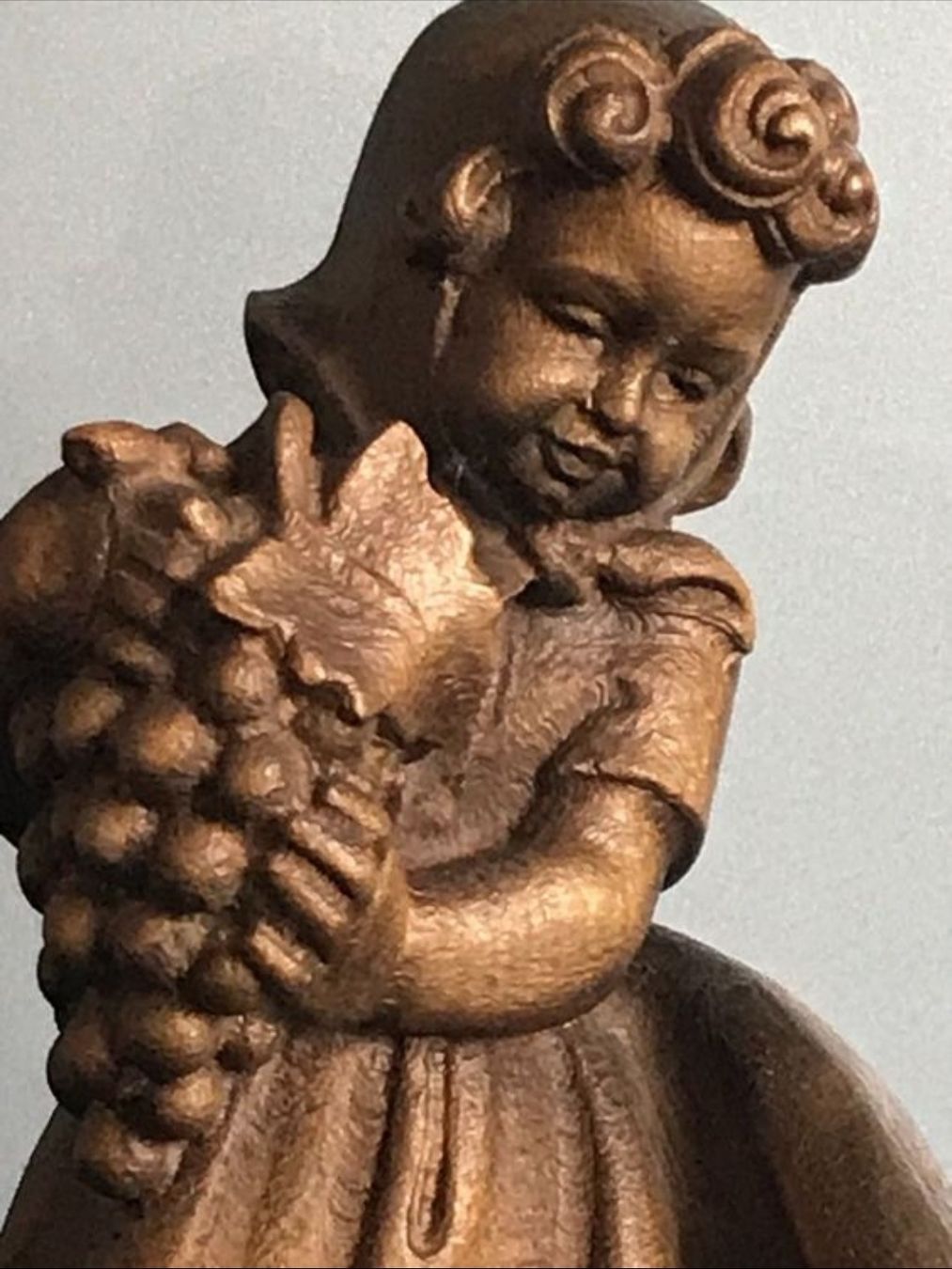 Statuette: KLEINE/FIGURE STATUETTE/FIGUR EVENTUEL HOLZ. – Usato da Buchs AG venduto da Cuescu 4