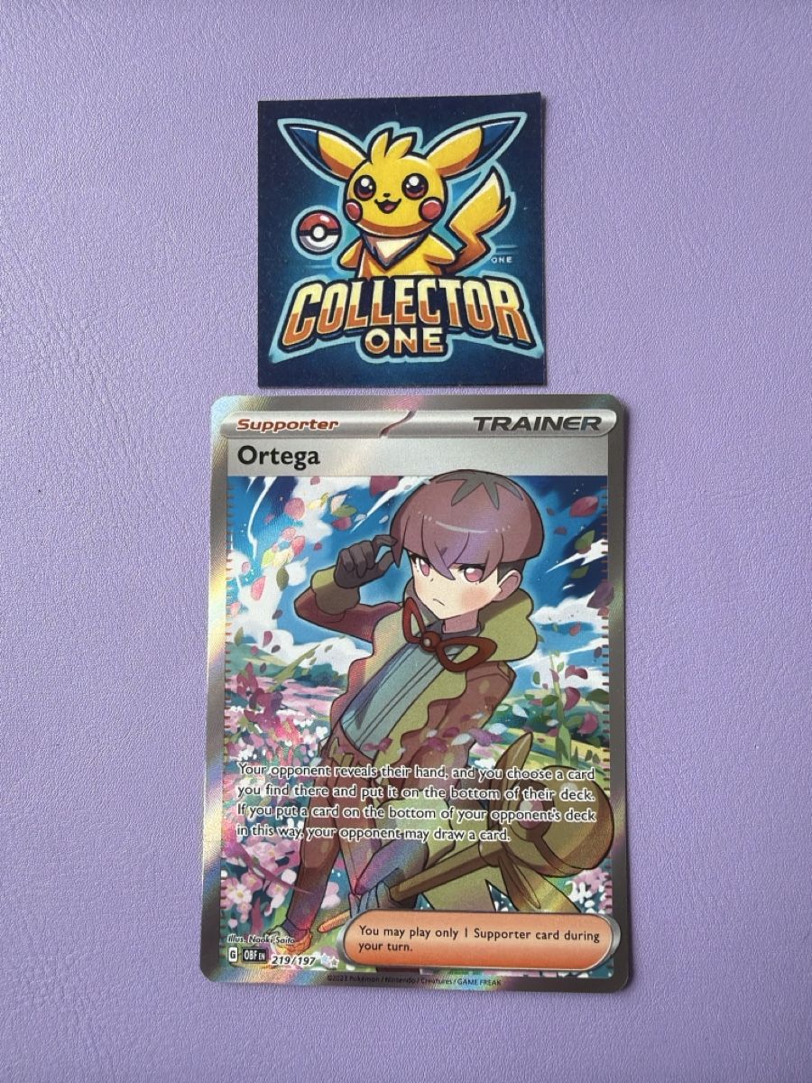 Pokémon Carte collezionabili: Pokemon Trainer Ortega Fullart Sehr Top – Nuovo (secondo la descrizione) da Lommiswil venduto da CollectorOne