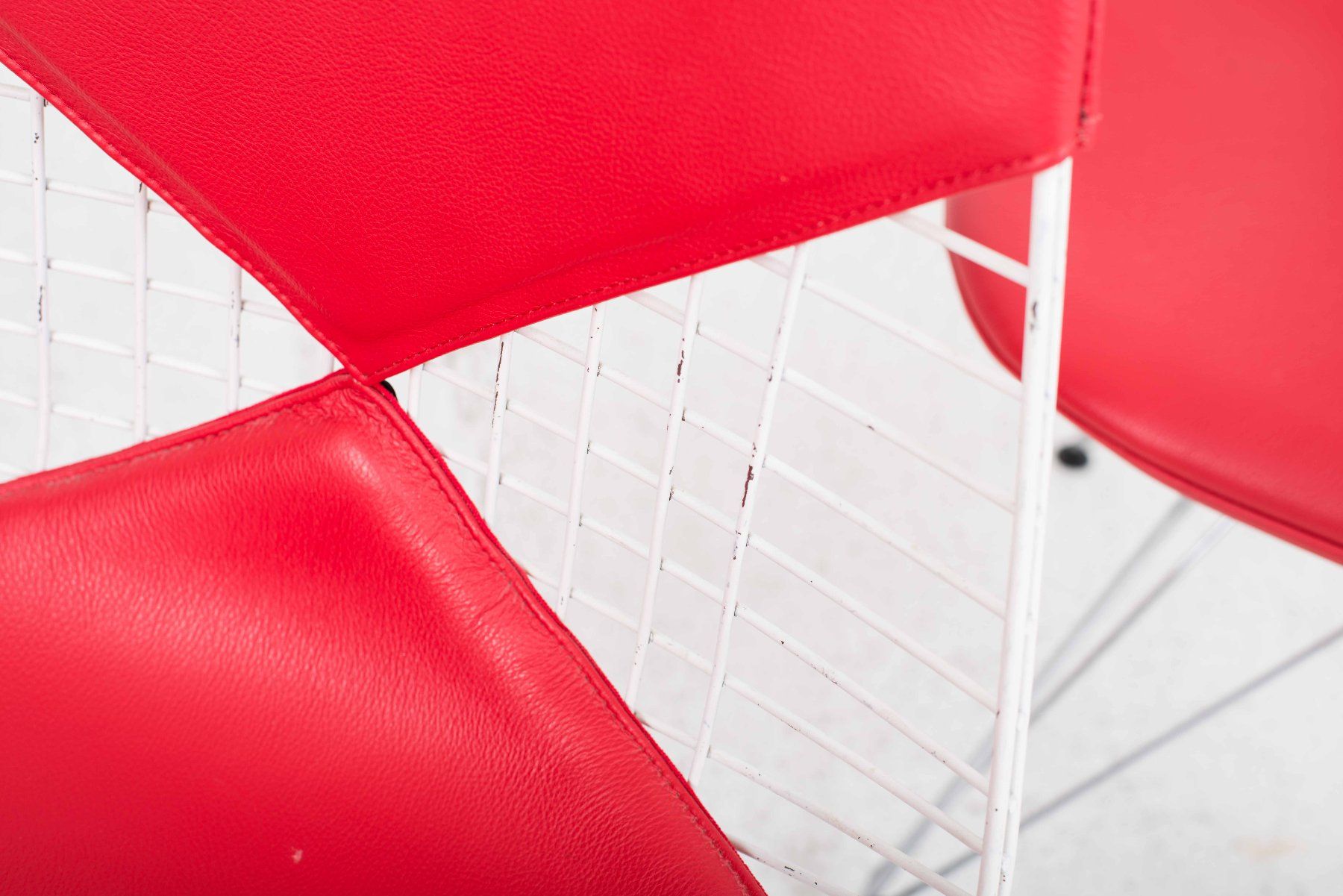 Vitra Sedie: Vitra DKR-2 Wire Chairs von Charles & Ray Eames, 4er Set – Usato da Zürich venduto da STUZH38 5