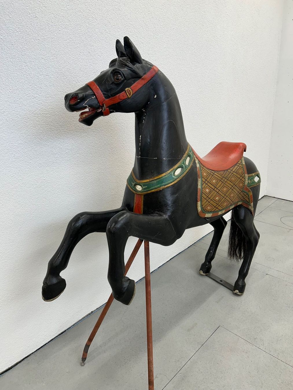 Statuette: Karussellpferd Karussellrössli Rössli Pferd – Usato da Niederried b. Interlaken venduto da Zg777 3