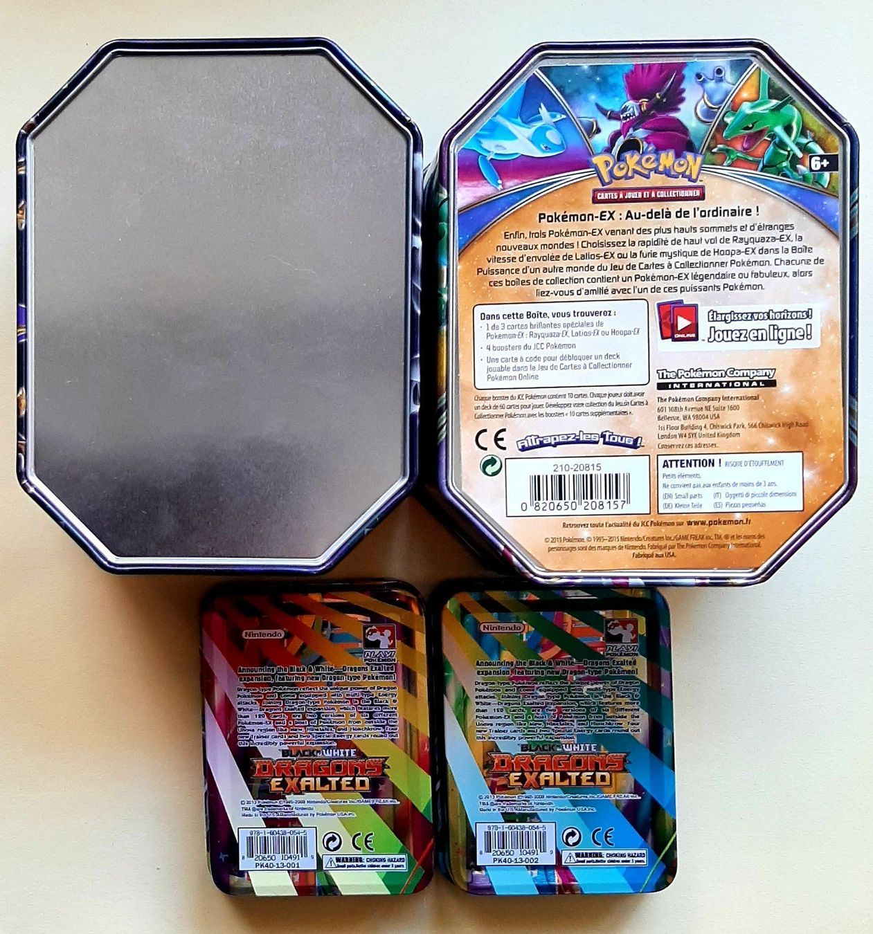 Cartoline: 4 boîtes Pokémon vides – Usato da Montet (Glâne) venduto da KOADA 1