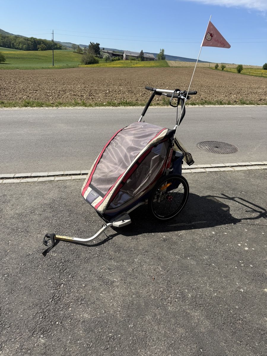 Thule Rimorchi: Veloanhänger Thule Chariot CX2 – Usato da Schaffhausen venduto da Gleisi06