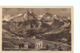 Brienz Rothorn Bahn, Dampf-Zahnradbahn, Berner Alpen