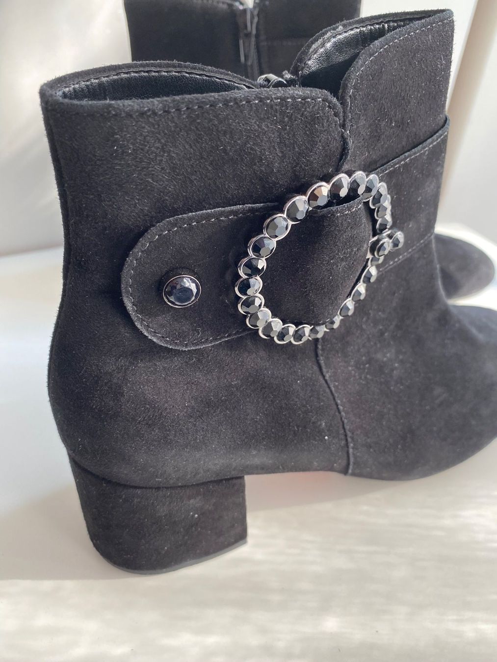 Gabor Scarpe da donna: GABOR STIEFELETTE Wildleder Damen, 40.5 – Nuovo e nell'imballaggio originale da Luzern venduto da falena01 4