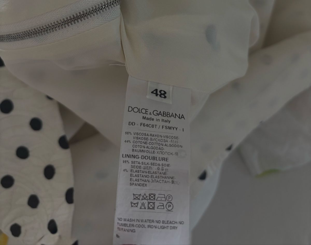 Dolce & Gabbana Vestiti: Dolce & Gabbana Kleid IT48 – Usato da Lugano venduto da jw2602 4