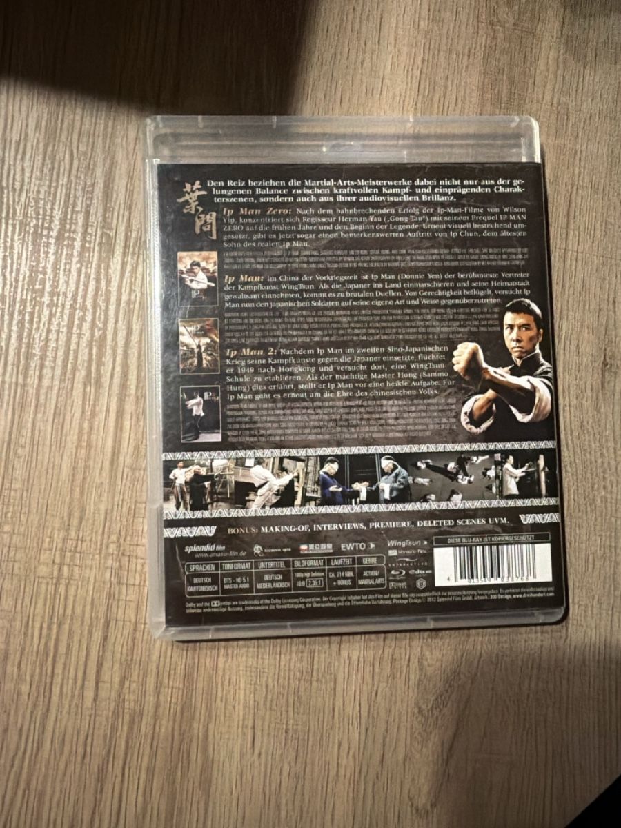 Tutti i DVDs: Ip Man Trilogy BluRay – Usato da Hagendorn venduto da masterchieff 1