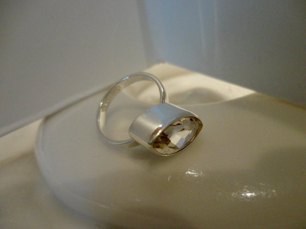Anelli: Ring - Topas weiss 925 – Nuovo (secondo la descrizione) da Biberist venduto da tl-schmuck 3
