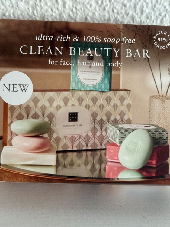 Rituals Clean Beauty Bar Set 3 x 10g NEU (Neu und originalverpackt) in ...
