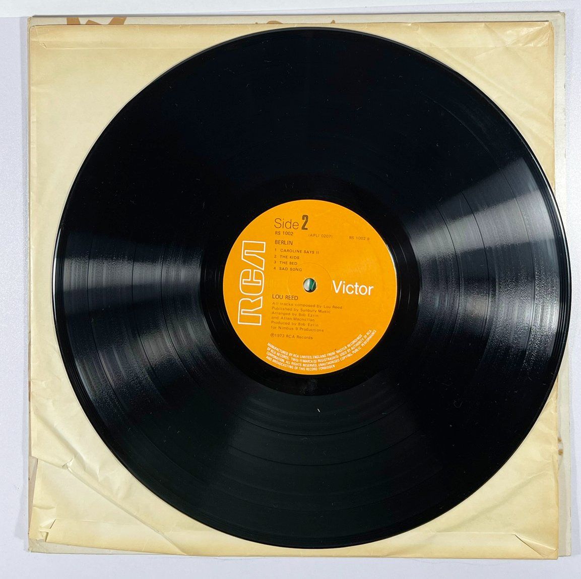 Dischi in vinile: LP: LOU REED - Berlin (UK 1973) – Nuovo (secondo la descrizione) da Frenkendorf venduto da Yard-Sale-2000 2