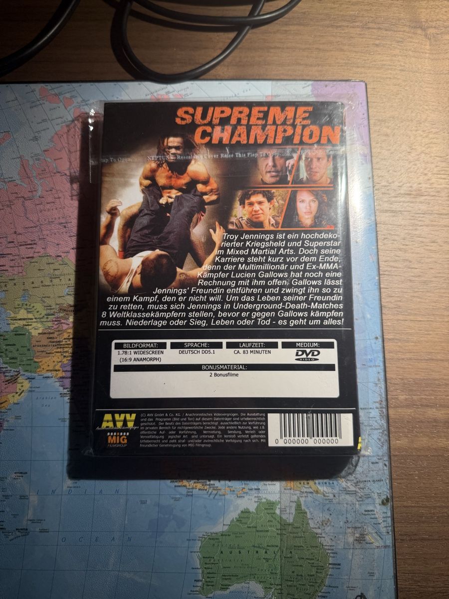 Tutti i DVDs: Supreme Champion kleine Hartbox – Usato da Flaach venduto da Filmklopper87 1