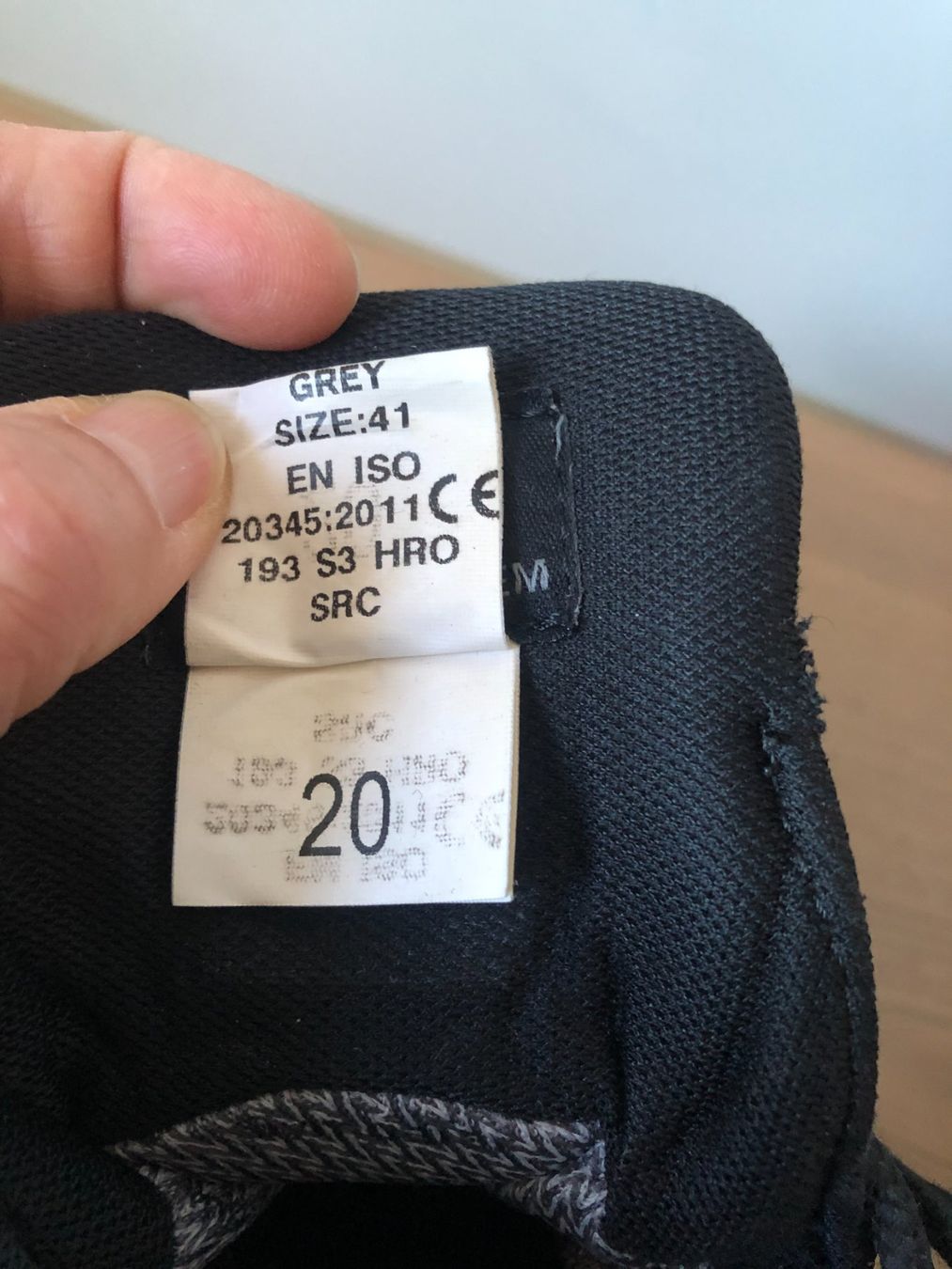 Scarpe da uomo: Sicherheitsschuhe "Lavoro" Grösse 41 – Usato da Samstagern venduto da TAAF 5