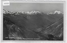 Belvedere - Furkastrasse - Blick auf