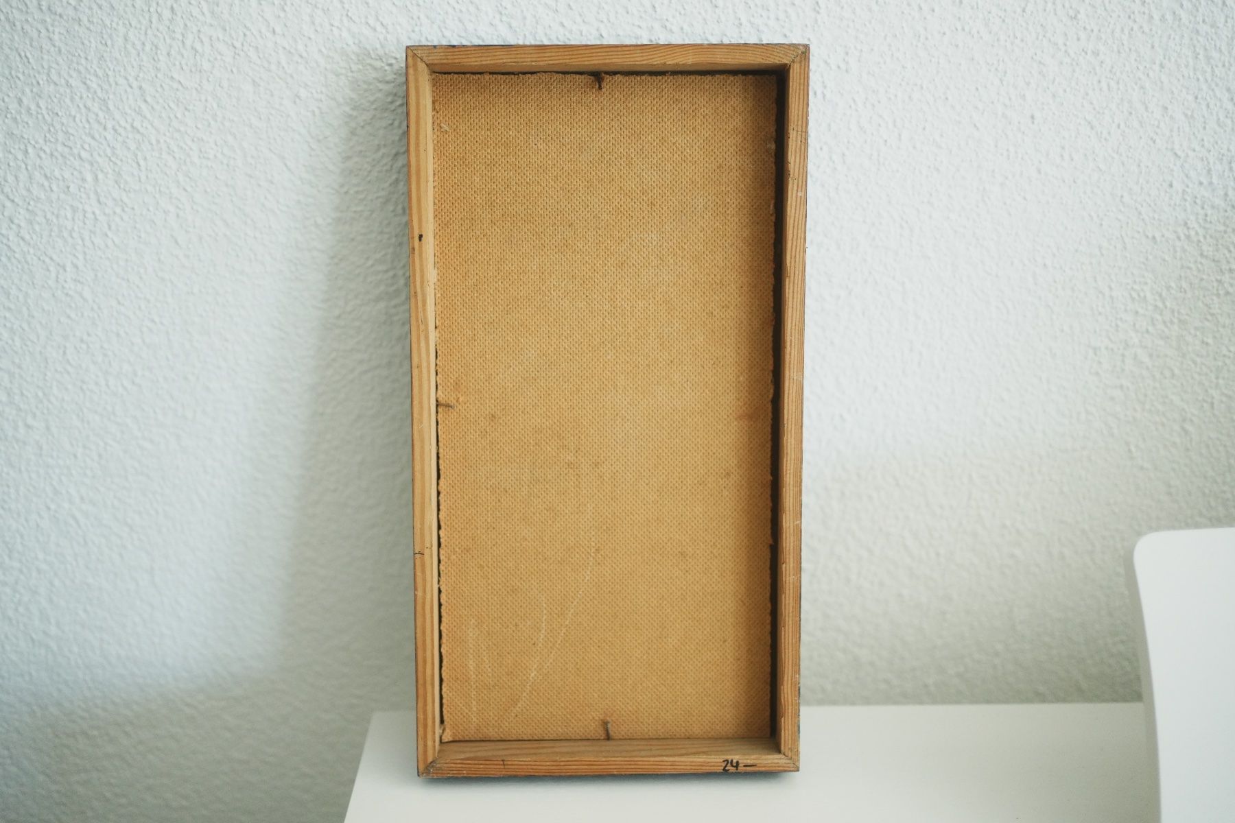 Dipinti: Ölgemälde, signiert blauer Rahmen Vintage – Usato da Volketswil venduto da HeredisAntiques 2