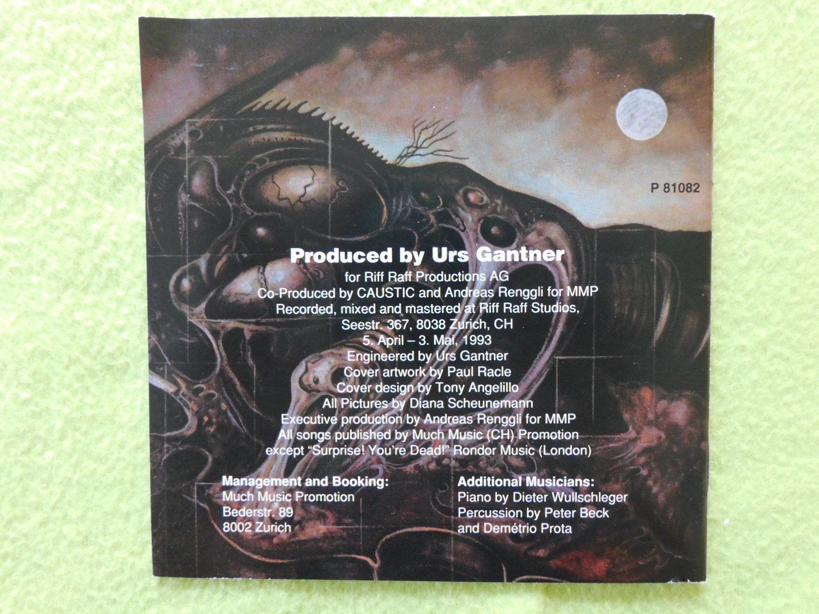 CD: Caustic - Malicious - Ultra rare Swiss CD – Usato da Emmenbrücke venduto da keep-vinyl-alive 4