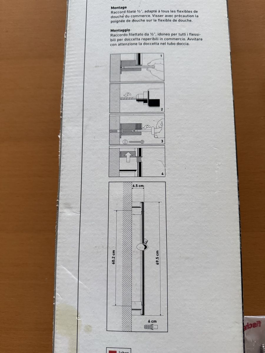 Docce: Duschgleitstange Zermat 70cm – Nuovo (secondo la descrizione) da Weinfelden venduto da Karvac 4