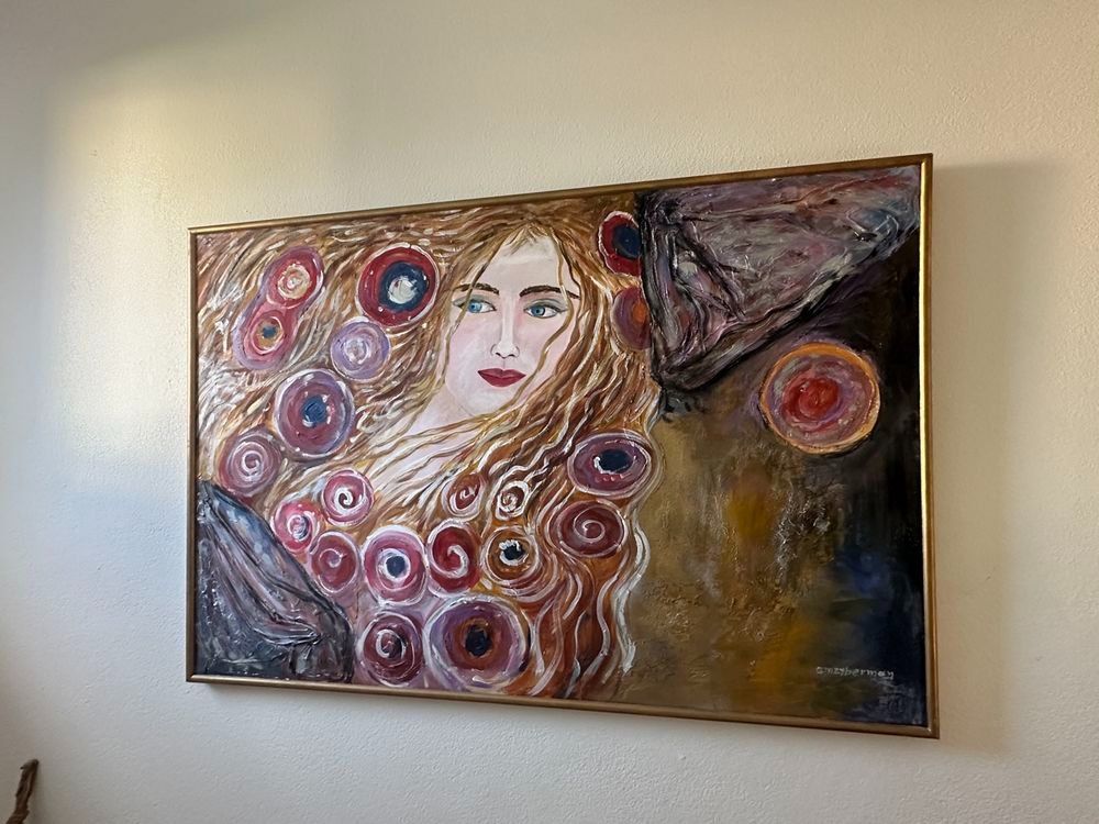 Foto & Immagini: Grosses Gemälde "Frauenportrait", Unikat – Usato da Wängi venduto da mak_57tm 1