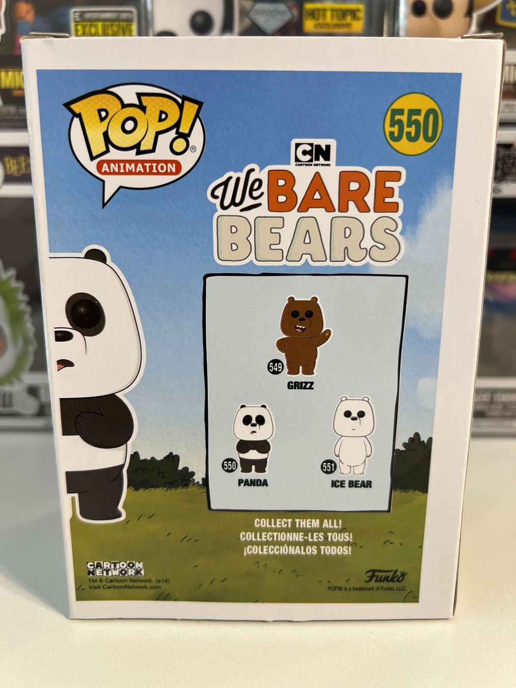Funko Statuette: Funko POP! Animation We Bare Bears Panda – Usato da Le Mouret venduto da perfectbijou 2