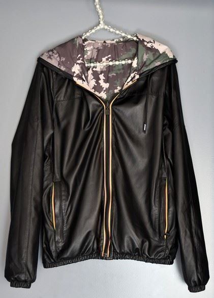 Giacche: Jacke Leder / K-WAY Veste Réversible  moro .M – Usato da Collonges venduto da Auganien 2