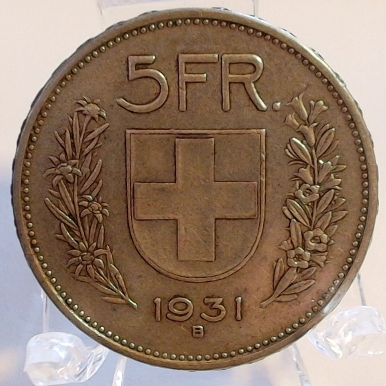 Tutti le monete: 5 Fr. Silber 1931 (Ref.501) – Usato da Amriswil venduto da Digit_all
