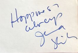 Joanna Shimkus Autogramm signiert Karte 10x15cm