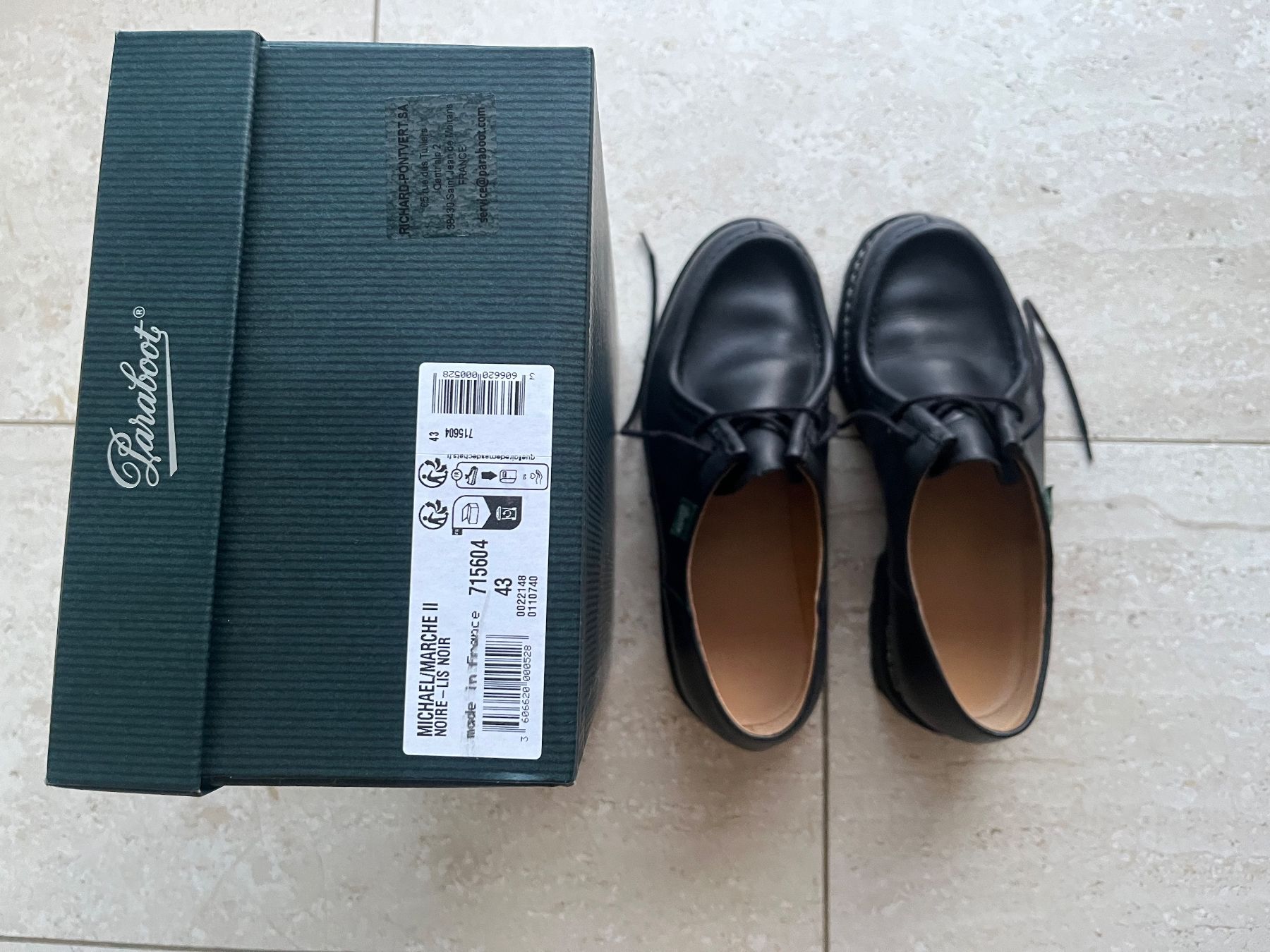 Paraboot Chaussures hommes: Paraboot Michael Lisse Noir - 43 – D'occasion à Wangen b. Olten par ricochet56 1