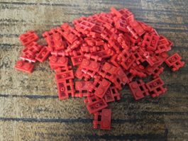 lego 2550 lot de 75 pièces Red Plate, Modified 1 x 2