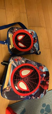 Spidermann Rucksack und Koffer