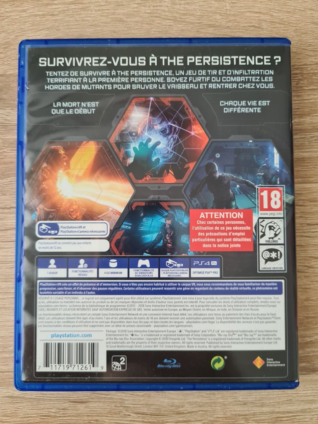 Giochi: The Persistence VR (Multilanguage) - PS4 – Usato da Carouge GE venduto da Gasco 1