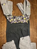 Babytrage Grau mit Punkten guter Zustand