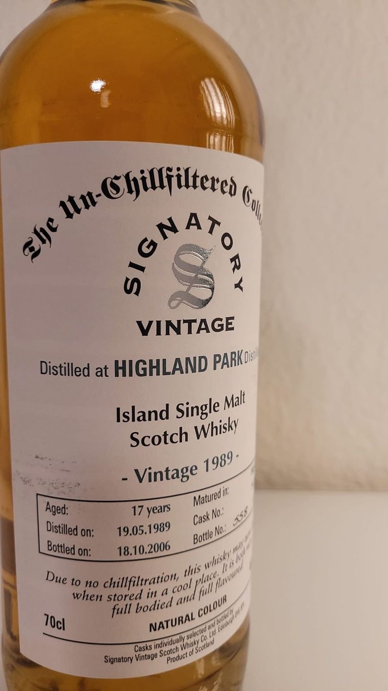 Highland Park Bevande alcoliche: Whisky / Signatory Vintage 1989 – Nuovo (secondo la descrizione) da Bellikon venduto da Bruno518 3