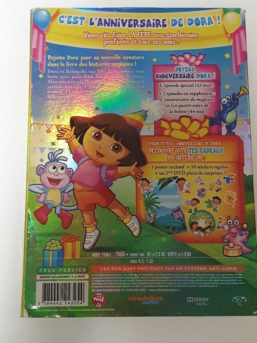Tutti i DVDs: Dora l'exploratrice joyeux anniversaire – Usato da Oberdorf BL venduto da BaldenEagle 3