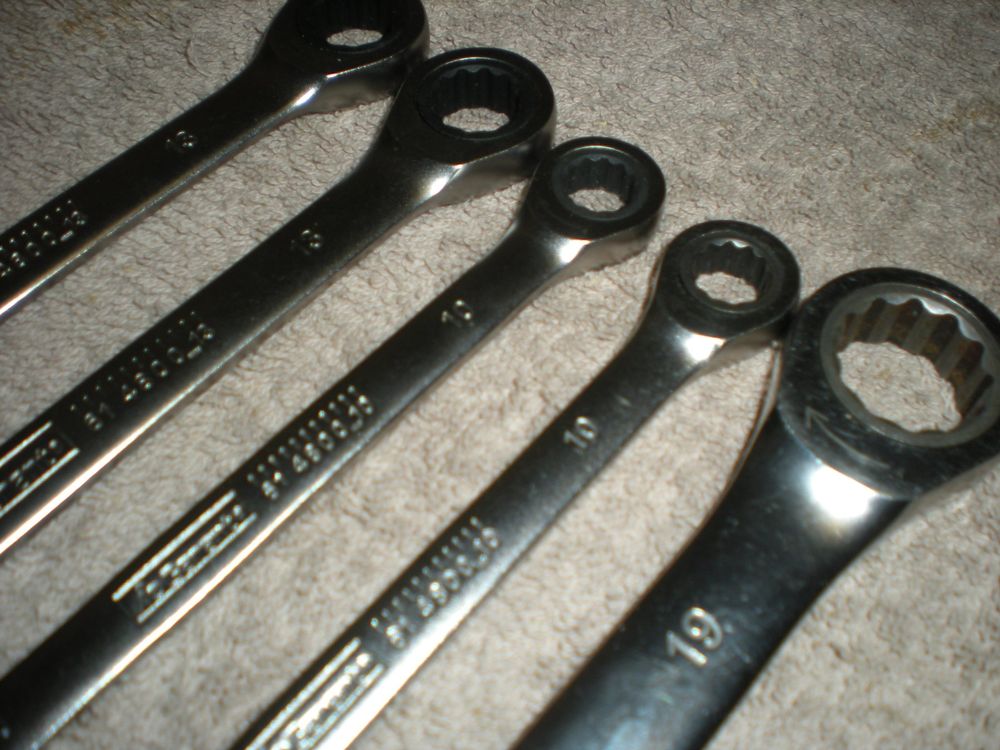 Werkzeug-Set Gabelschlüssel Ringrätschenschlüssel GARANT Neu (Neu ...