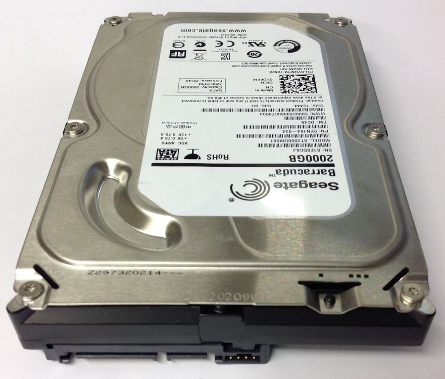 Seagate ST2000DM001 Festplatte 2000GB Barracuda 2TB 3,5" | Kaufen auf ...