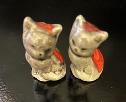 Katzen Figuren 2 Stück