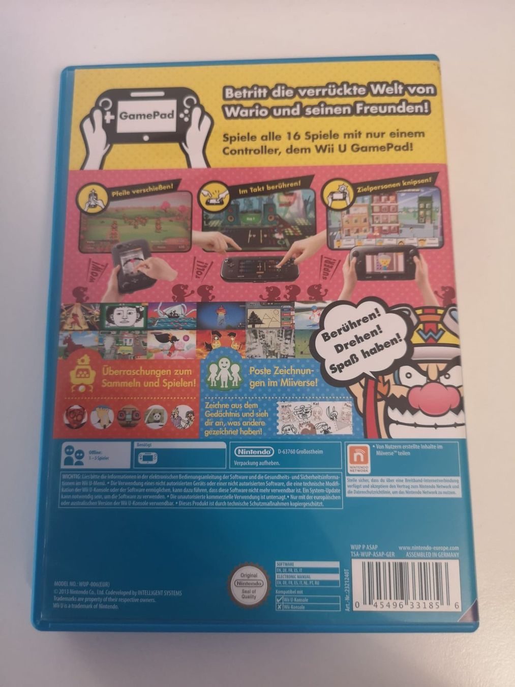Nintendo Spiele: Game & Wario (Wii U) – Gebraucht aus Herisau von Seyashop1 2