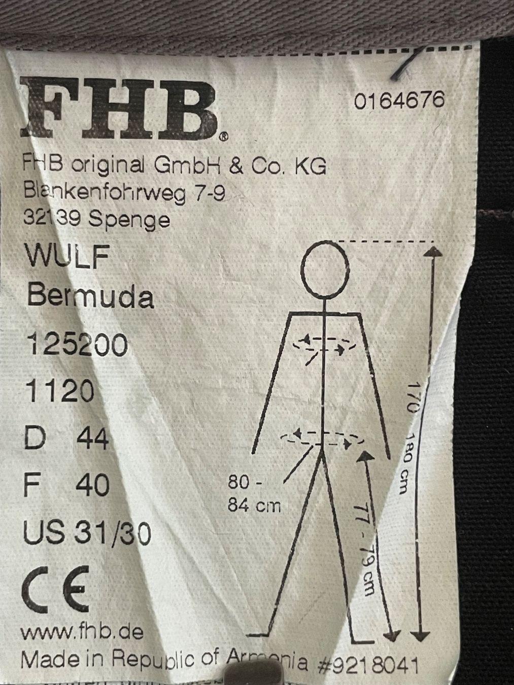 Hosen: FBH Wulf Bermuda – Gebraucht aus Bauma von sunny-chick 5