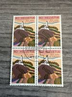 Schweiz Helvetia Briefmarke 1987 Viererblock Top Zustand!