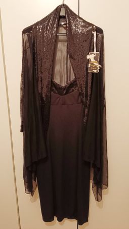 Robe fourreau noir avec Cardigan 🖤 Taille M