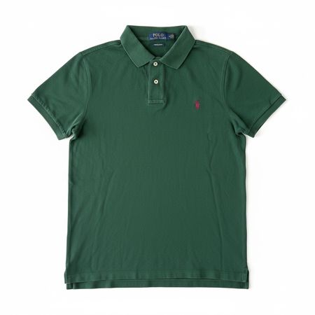 Polo Ralph Lauren Custom Slim Fit Vert logo rose - M #40
