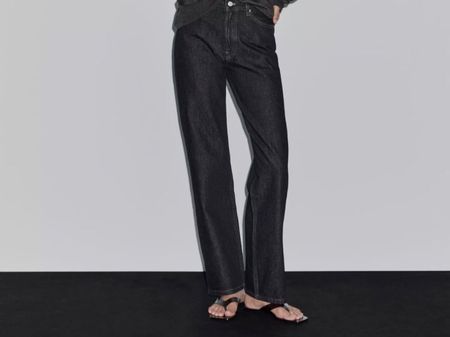 MASSIMO DUTTI PREMIUM 36 (S)/NP89CHF Schwarz Hose Jeans