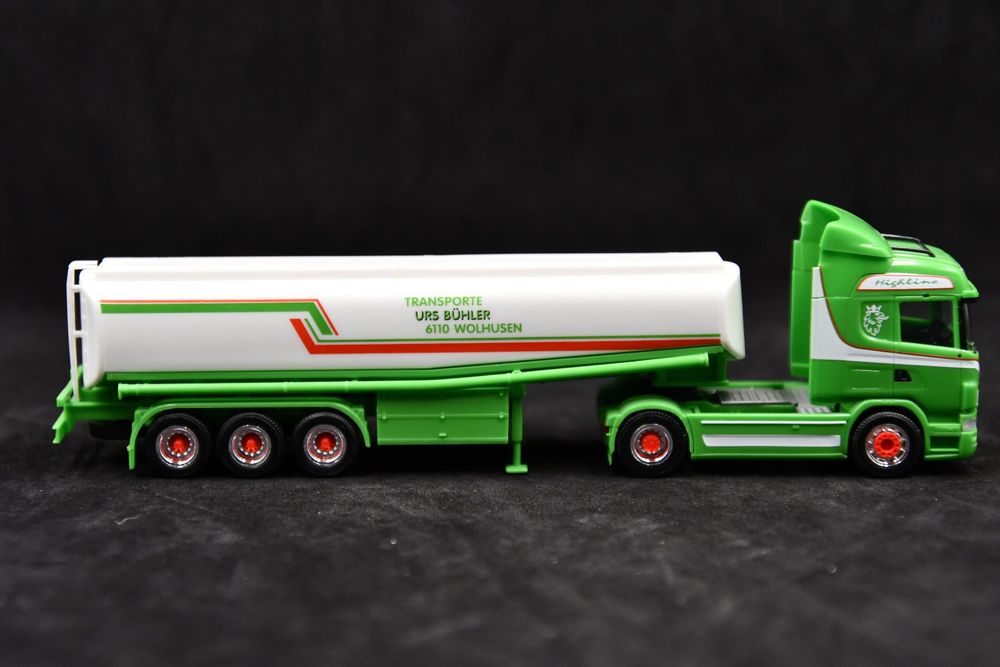 Herpa 1/87 Trattore Scania CS 20 HD a 3 assi (6x2) rosso